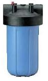HD-15 - Big Blue - 10 Inch - Whole House Filter Housing - 1.5 inch IO Line Filter